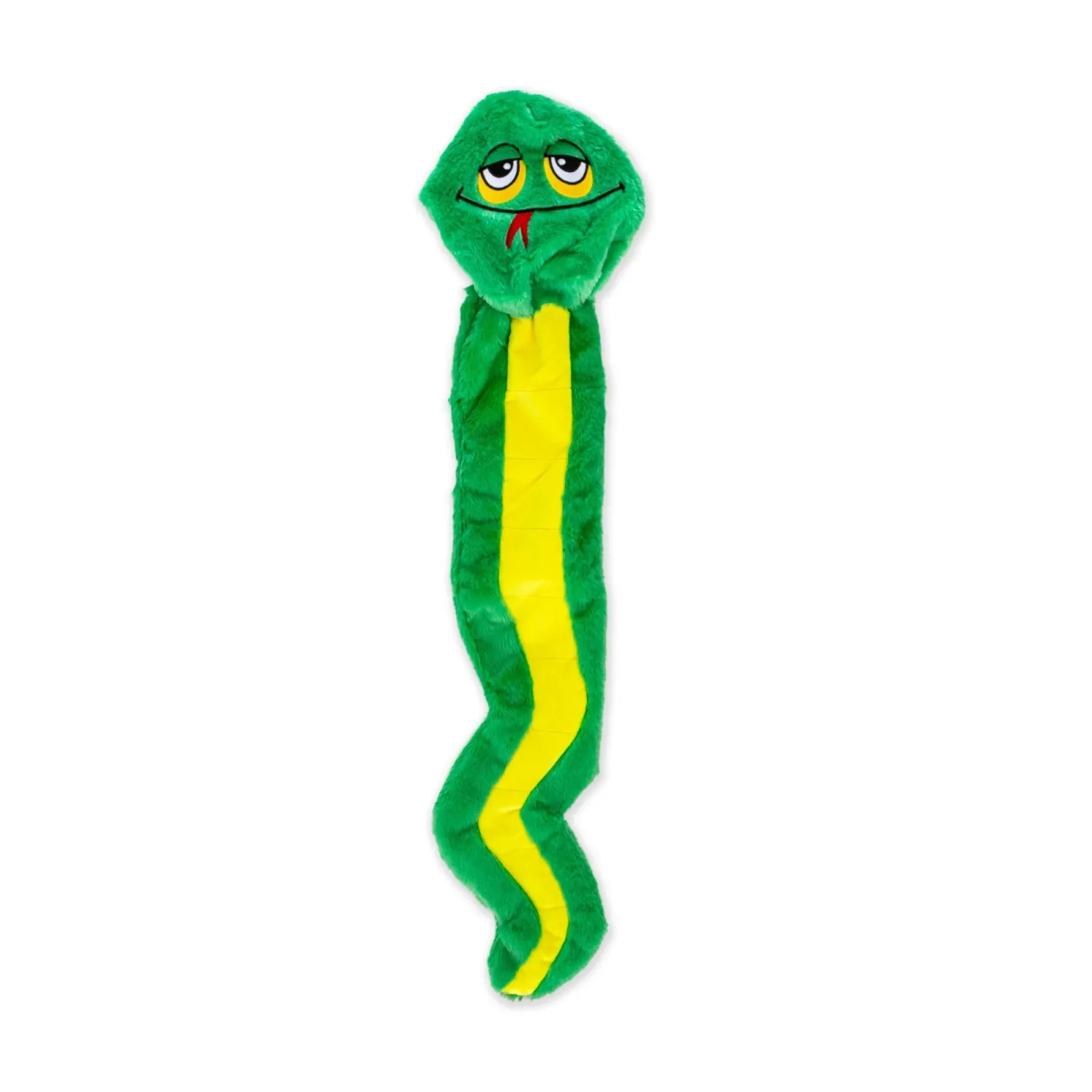 GURU HideATail Snake Plush Puzzle Dog Toy Green, X-Large