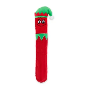 GURU Holiday Fry Guys Dog Toy Happy, Large