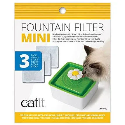 Hagen Catit 2.0 Mini Fountain Replacement Filter3pk 44005{L+7} (DD)
