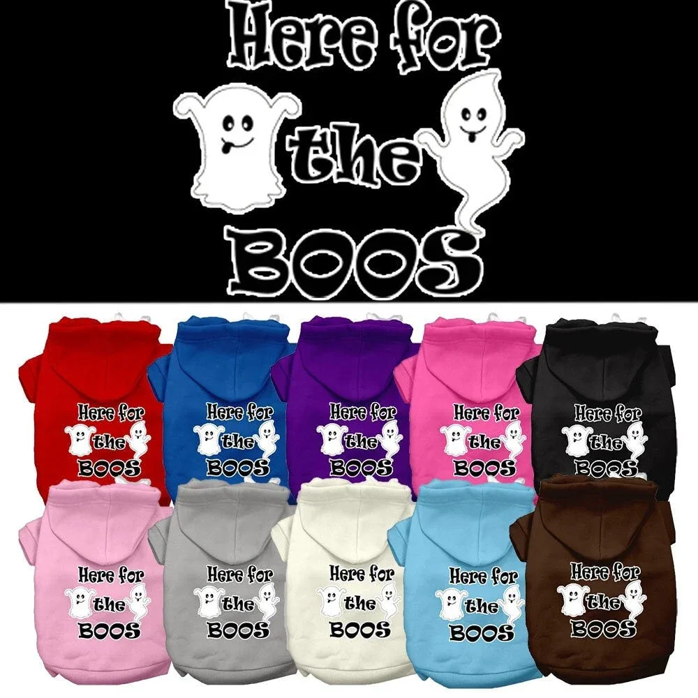 Halloween Pet Hoodie "Here For The Boos" - Image 2