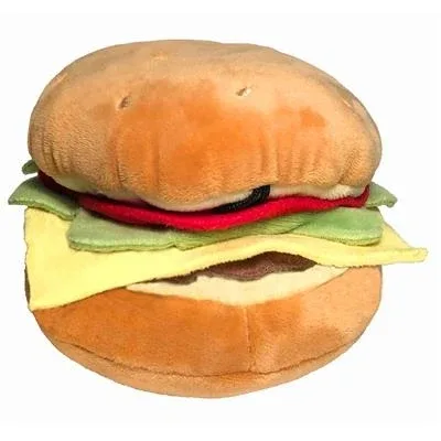 Hamburger Dog Toy Large
