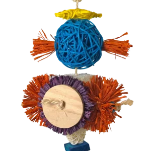 Happy Beaks Blast Off Hanging Bird Toy, by A&E Cage Co