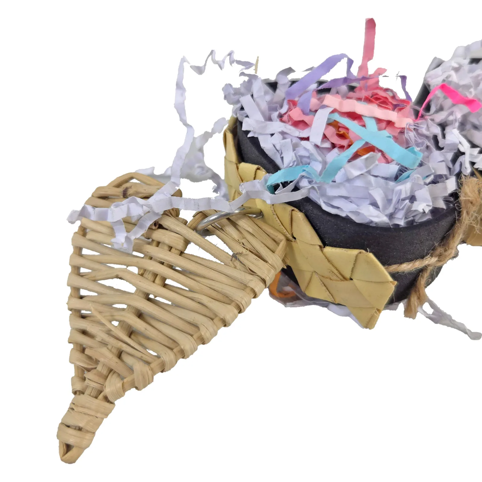 Happy Beaks Cali Roll Sushi Stack Hanging Toy, by A&E Cage Co - Image 2