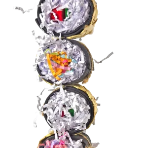 Happy Beaks Cali Roll Sushi Stack Hanging Toy, by A&E Cage Co