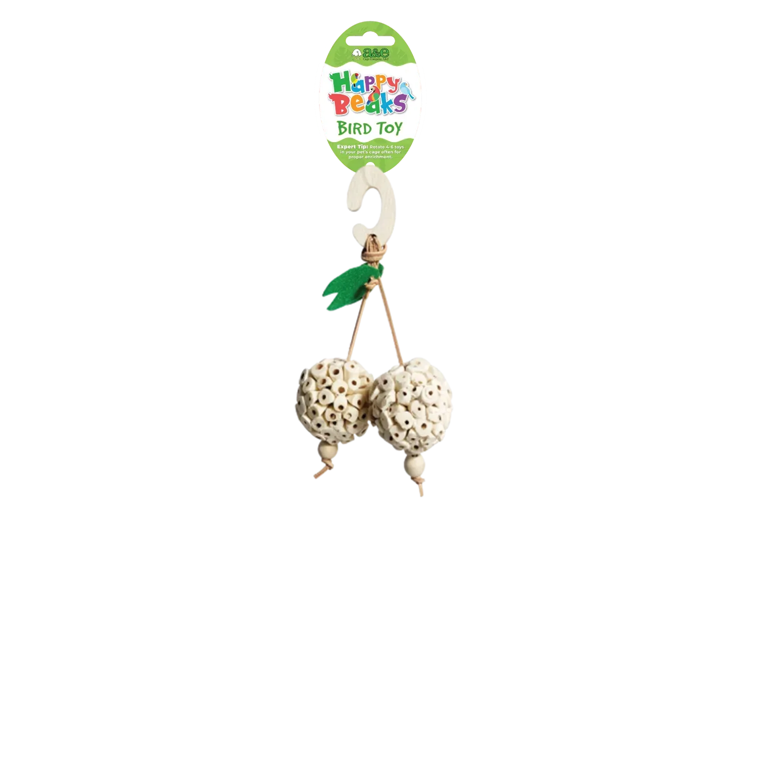 Happy Beaks Picky Pair Hanging Bird Toy, by A&E Cage Co - Image 2