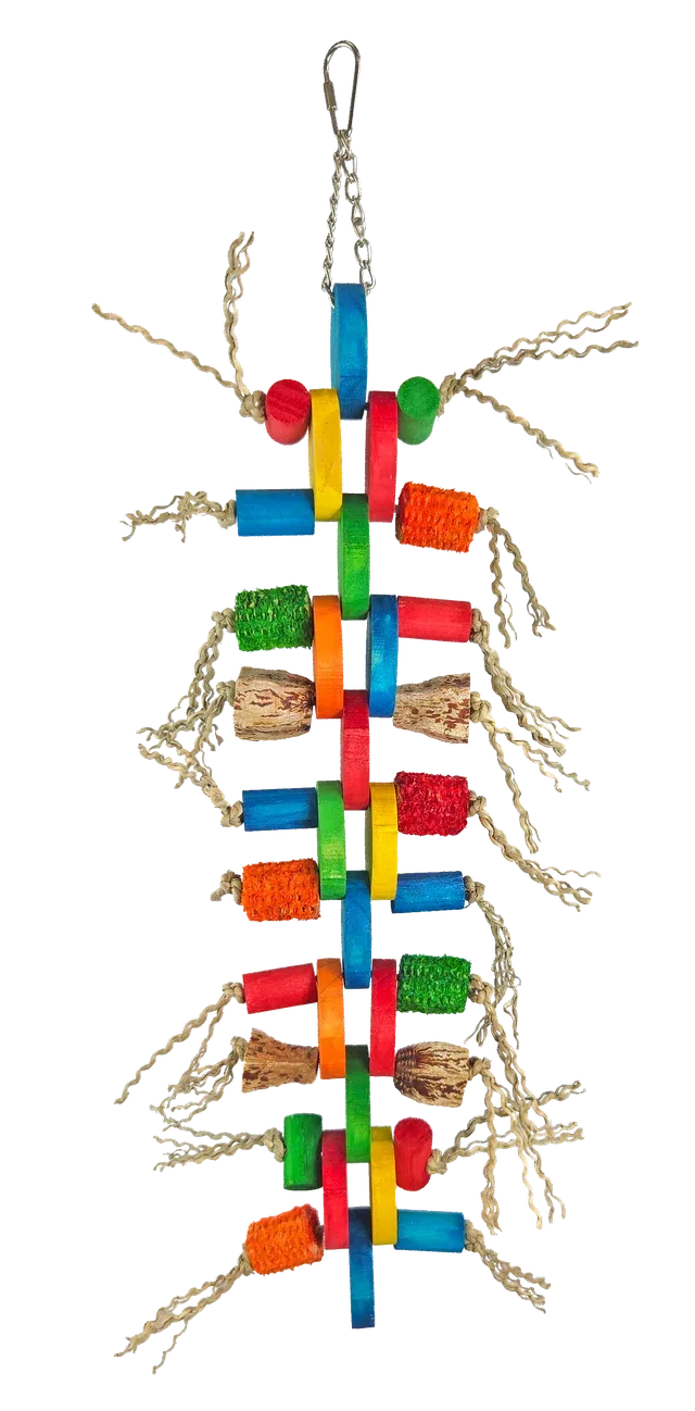 Happy Beaks Wheels of Fun Bird Toy, by A&E Cage Co