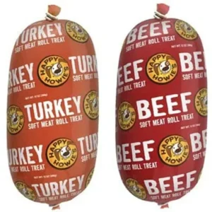 Happy Howie Dog Beef Roll 12 oz