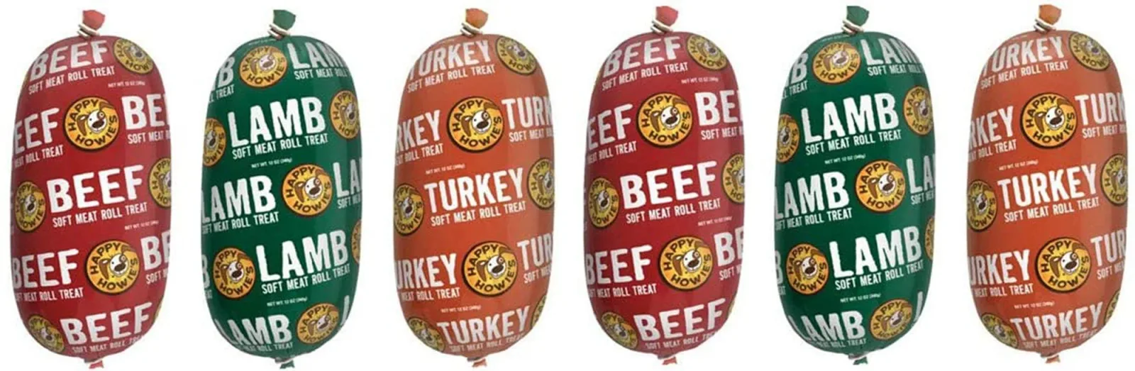 Happy Howie Dog Beef Roll 12 oz