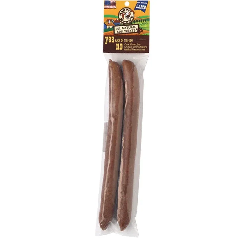 Happy Howie Dog Lamb Sausage 12 in Iw 18 ct