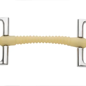 Happy Mouth Bits® King Hunter D-Ring Pro Ribbed Mullen Mouth Bit