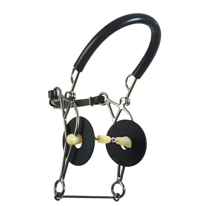 Happy Mouth Hackamore Double Jointed Bit