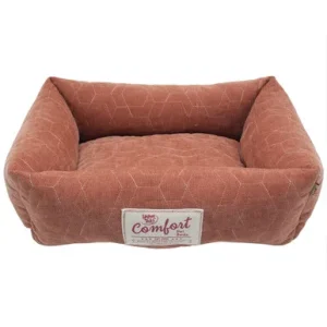 Happy Tails Comfort Adobe Quilted Cuddler Dog Bed