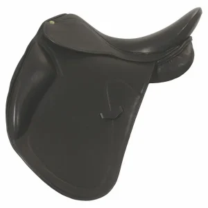 HDR Karla Flocked Black Dressage Saddle