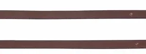 Hdr Leather Spur Straps with Plain Buckle 16 Black