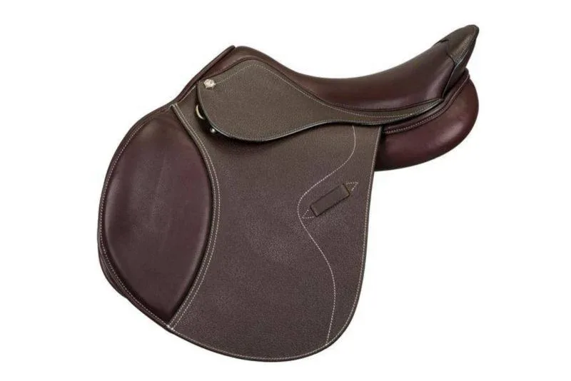 HDR Monoflap Dressage Saddle 14 Australian Nut - Image 2