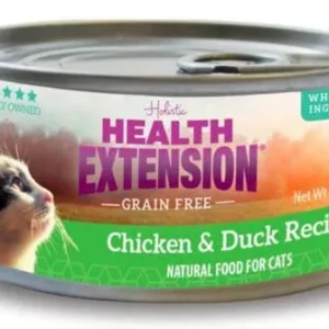 Health Extension Grain Free Chicken and Duck Wet Cat Food 24/3oz {L-1} 587180