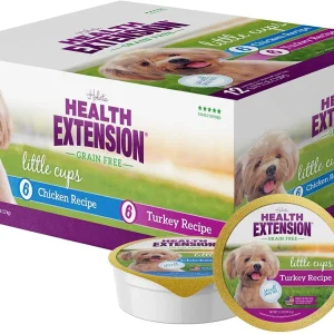 Health Extension Little Cups Turkey & Chicken Small Breed Variety 2-6 / 3.5 oz