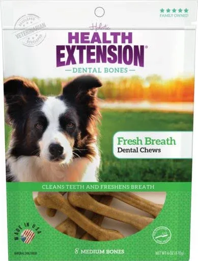 Health Extension Medium Fresh Breath Dental Chews 8pk {L+1}587233 - Image 2