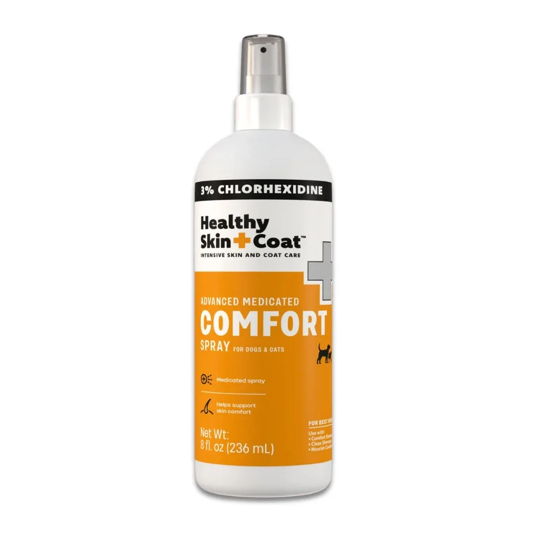 Healthy Skin + Coat Advanced Medicated Comfort Spray, 8 oz