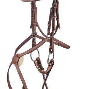 Henri de Rivel Laureate Figure 8 Bridle with Rubber Reins