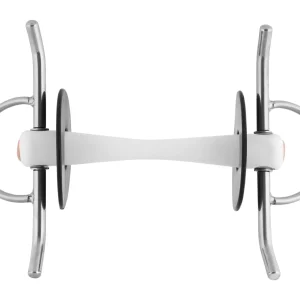 Herm Sprenger® Nathe Full Cheek Snaffle with 20mm Flexible Mullen Mouth