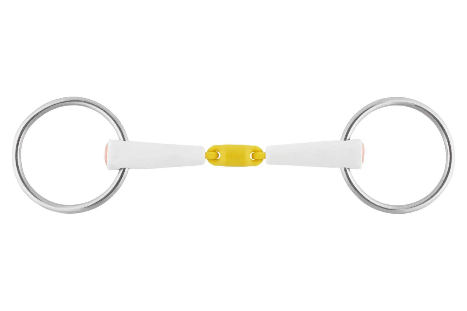 Herm Sprenger® Nathe Loose Ring Snaffle with 18 mm Double-Jointed Mouth