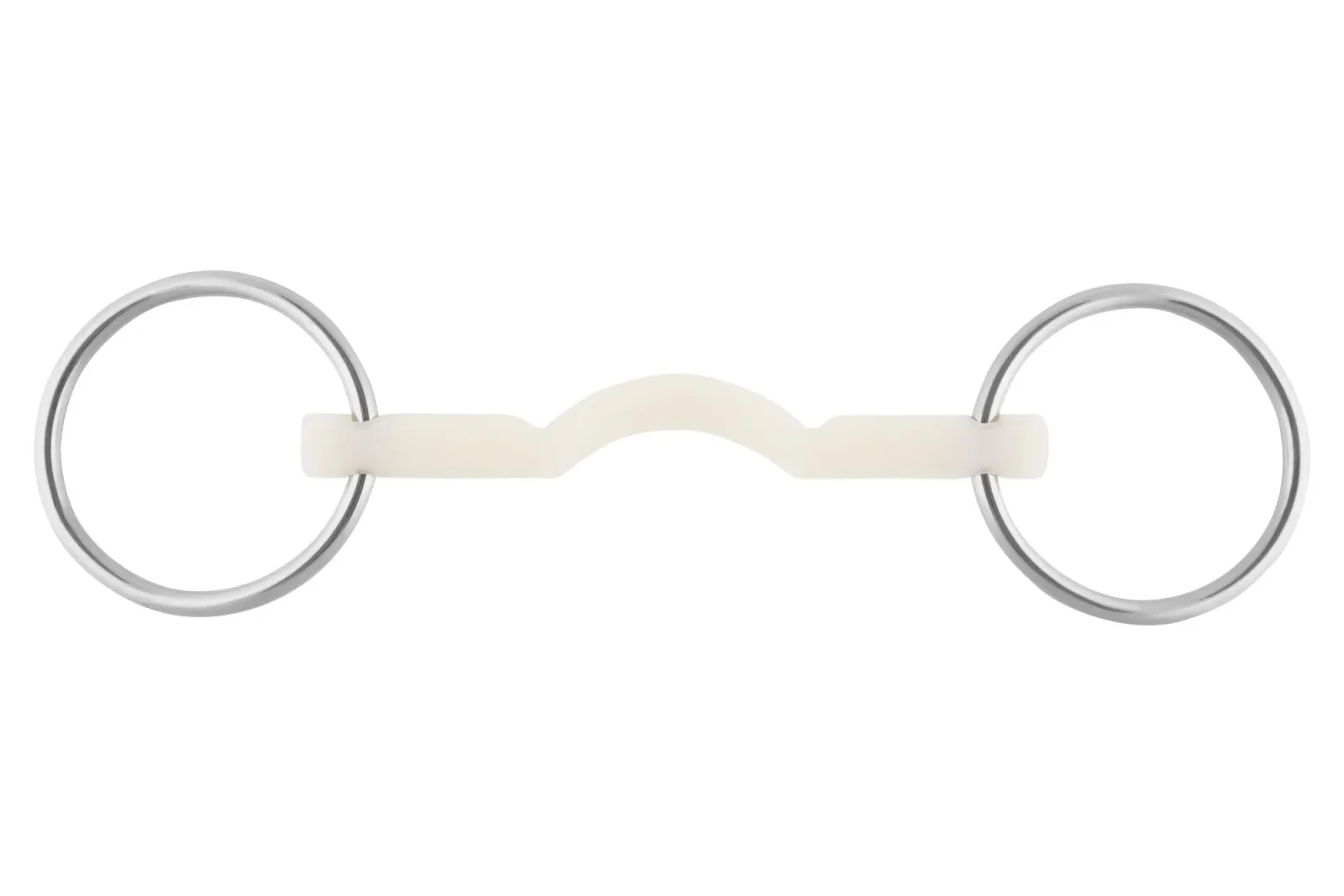 Herm Sprenger® Nathe Mullen Mouth Bit - 15 mm Hard Mouth with Port