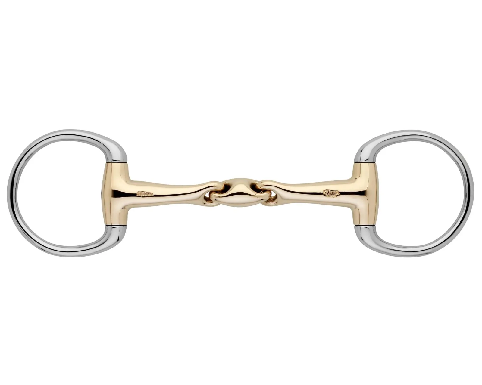 Herm Sprenger® Sensogan® KK Ultra Eggbutt Bit - 16mm mouth; 70mm rings