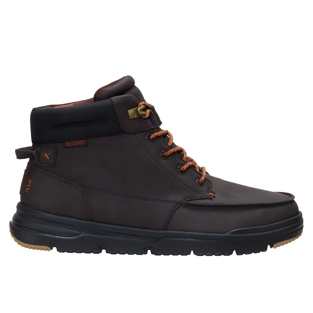 Hey Dude Men's Bradley II Chocolate Lace Up - Image 2