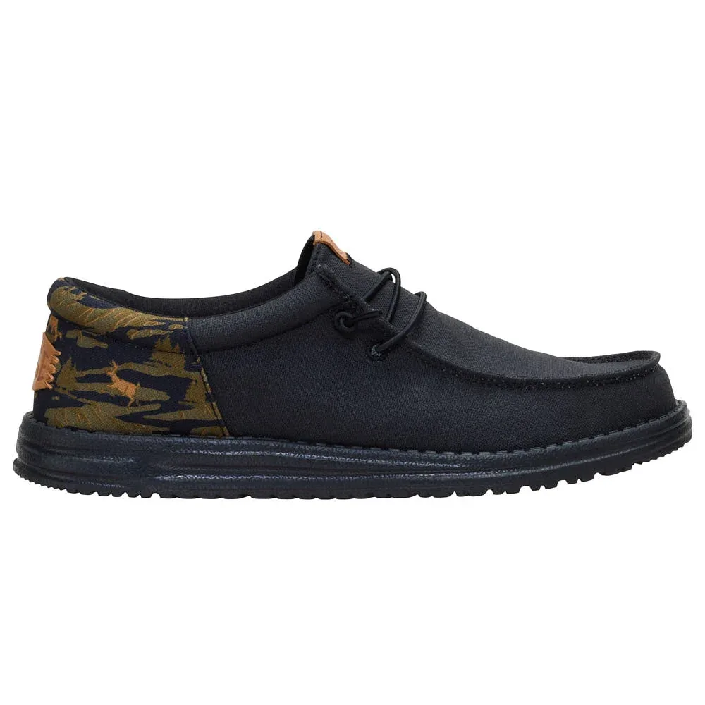 Hey Dude Men's Wally Funk Outdoor Camo Black Casual - Image 2