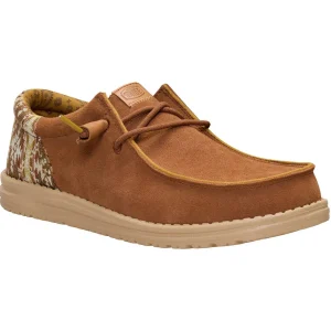 Hey Dude Men's Wally Funk Teton Brown Suede Casual