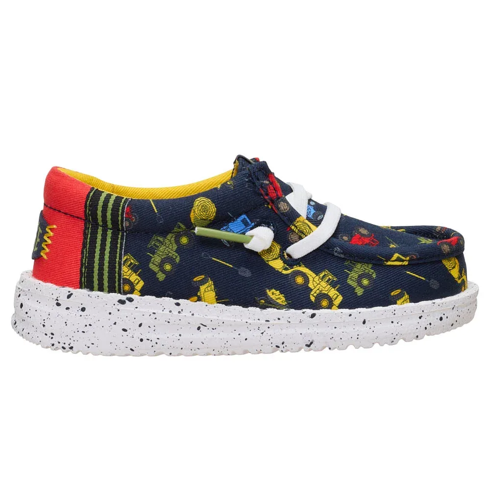 Hey Dude Toddler's Wally Navy Tiny Travelers Casual Shoe - Image 2