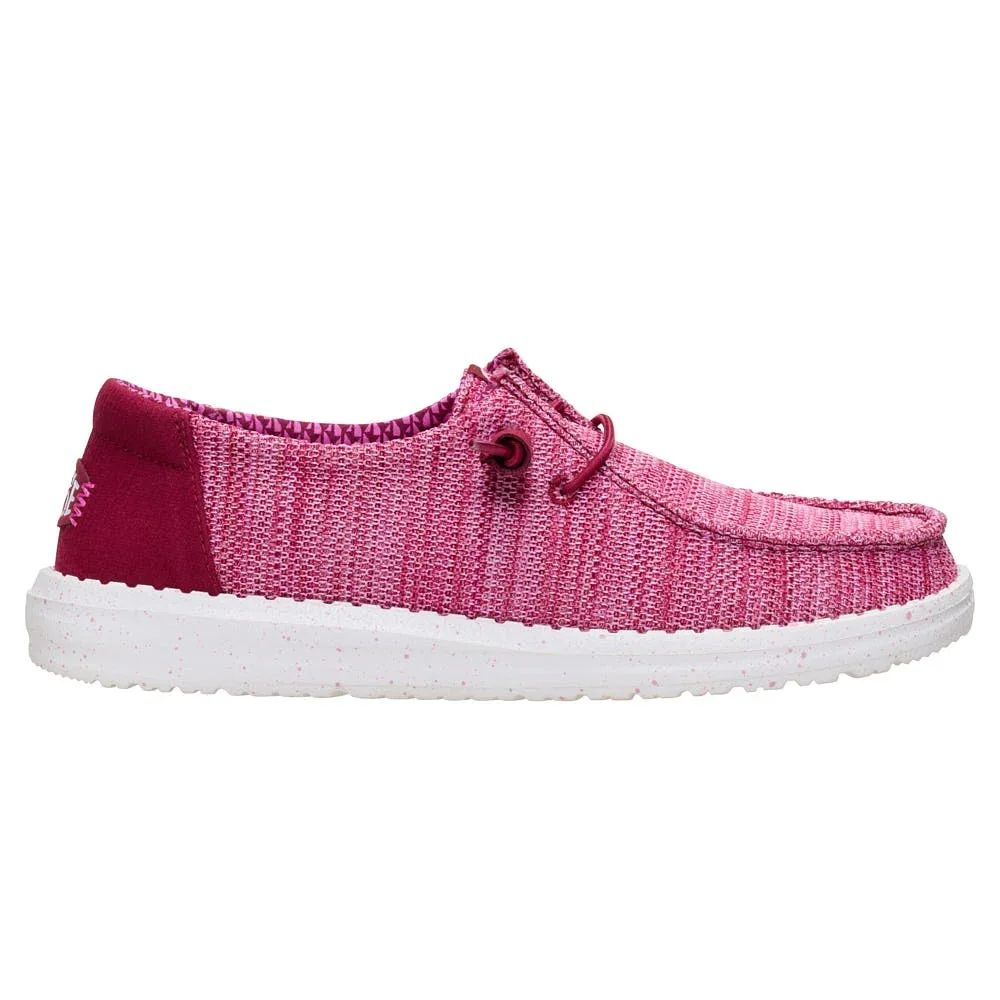 Hey Dude Women's Wendy Stretch Sox Rumba Red Casual - Image 2