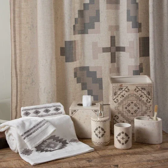 Hiend Accents Dakota Shower Curtain - Image 2