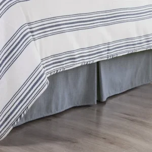 Hiend Accents Tailored Chambray Bedskirt