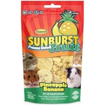 Higgins Sunburst Freeze Dried Fruit Pineapple Banana For Small Animals .5z C=8 {L+1} 466190