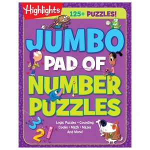 Highlights Jumbo Pad of Number Puzzles