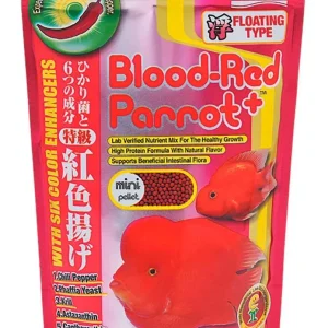 Hikari Blood-Red Parrot+ Floating Fish Food 11.7oz Mini