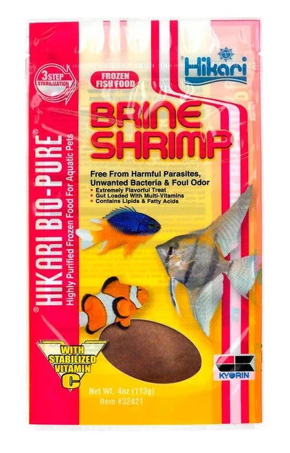 Hikari Brine Shrimp Frozen Fish Food 4 oz SD-5 - Image 2