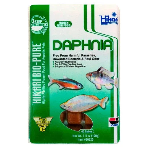 Hikari Daphnia Frozen Fish Food 3.5 oz SD-5 - Image 2