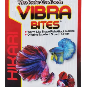 Hikari USA Vibra Bites Betta Fish Food Baby 0.18 oz