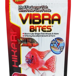 Hikari USA Vibra Bites Tropical Fish Food 4.4 oz, X-Large