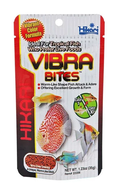 Hikari Vibra Bites Tropical Fish Food 1.23 oz - Image 2