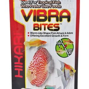 Hikari Vibra Bites Tropical Fish Food 2.57 oz (D)