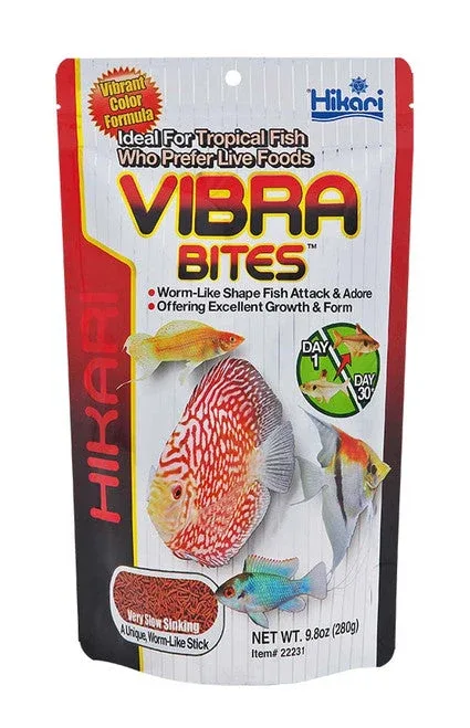 Hikari Vibra Bites Tropical Fish Food 9.8 oz - Image 2