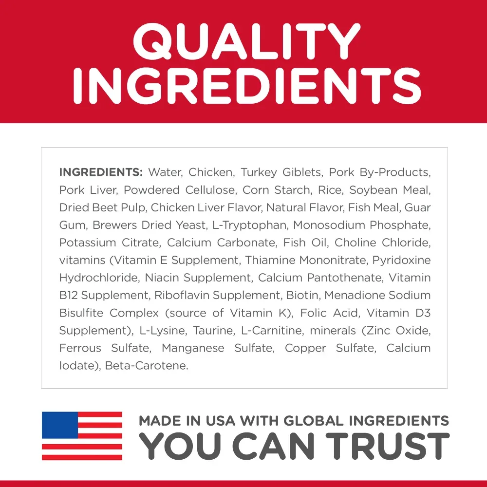 Hill's Science Diet Adult Urinary & Hairball Control Savory Chicken Canned Cat Food - Image 2