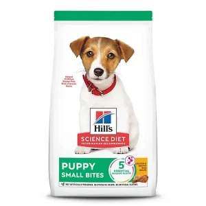 Hill's Science Diet Puppy Small Bites Chicken Meal & Brown Rice Recipe Dry Dog Food, 12.5lb