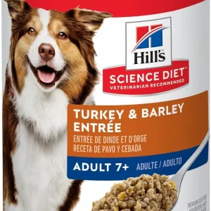 Hill's Science Diet Senior 7+ Gourmet Turkey & Barley Entree Canned Dog Food