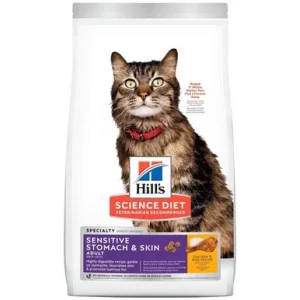 Hill's Science Diet Specialty Sensitive Stomach & Skin Chicken & Rice Recipe Adult Premium Dry Cat Food