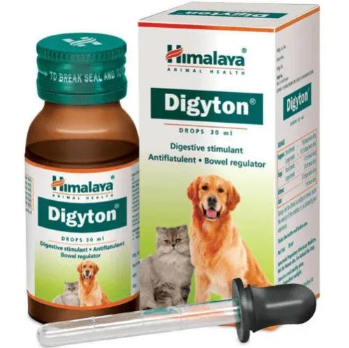 Himalaya Digyton Drops and Himpyrin Anti Inflammatory & Pain Relief Drops for Dogs and Cats Combo - Image 2